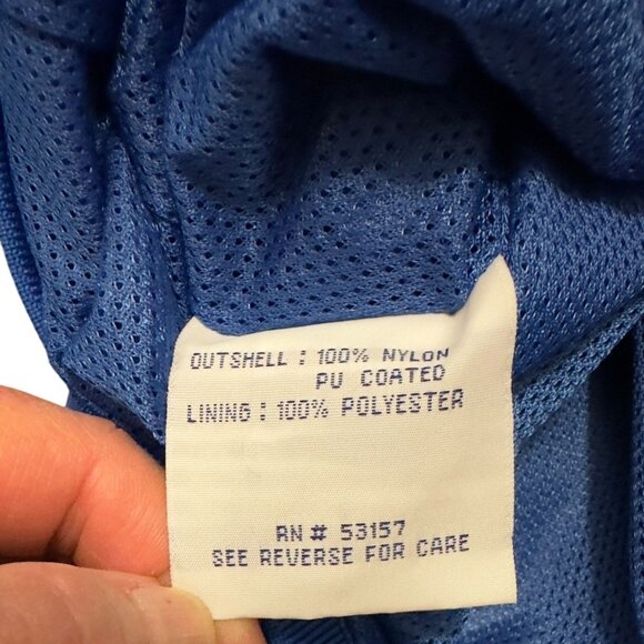 Majestic MLB Chicago Cubs Blue Pullover Jacket XL Authentic Windbreaker - Picture 10 of 10